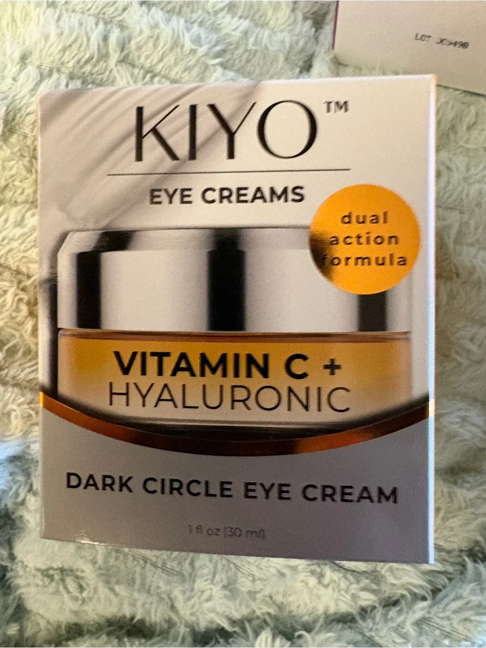 NEW-antiaging bundle  KIYO Vitamin C + Hyaluronic Dark Circle Eye Cream + Serums